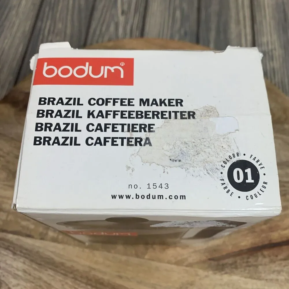 Bodum Brazil French Press‎ Coffee Tea Maker Small